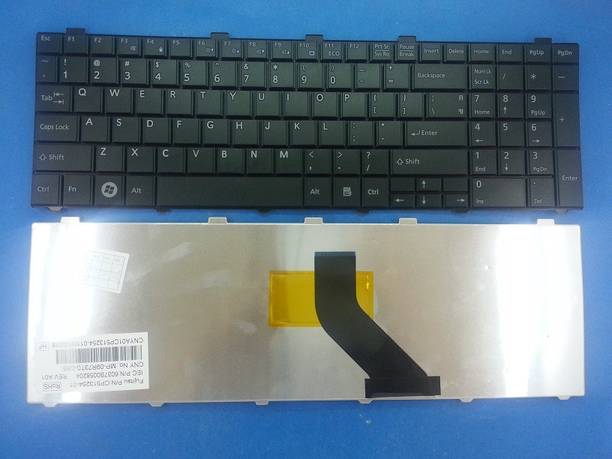 SellZone Laptop Keyboard Compatible For FUJITSU LIFEBOOK A530 AH530 AH531 NH751 BLACK CP487043-02 Internal Standard Laptop Keyboard