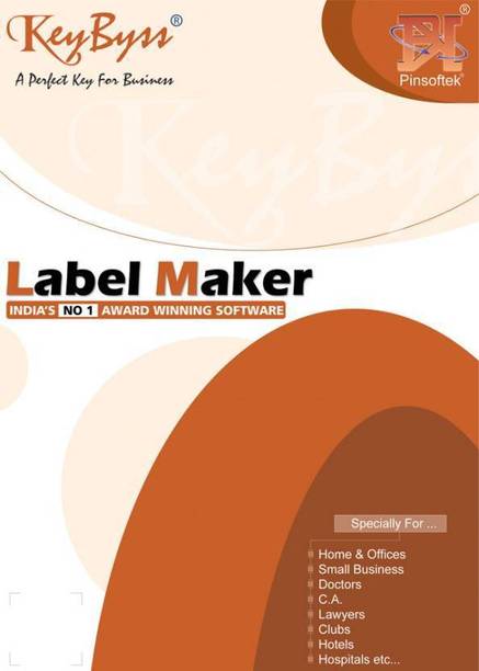 Pinsoftek Label Printing Software - 10 Users