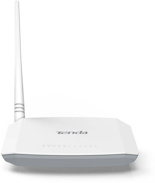 TENDA TE-D151 N Wireless ADSL2+ Modem Wireless Router 2.4 GHz 150 mbps Wifi Speed Single Band External Antenna ADSL (Telephone)