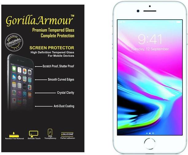 Gorilla Armour Tempered Glass Guard for Apple iPhone 8 Plus