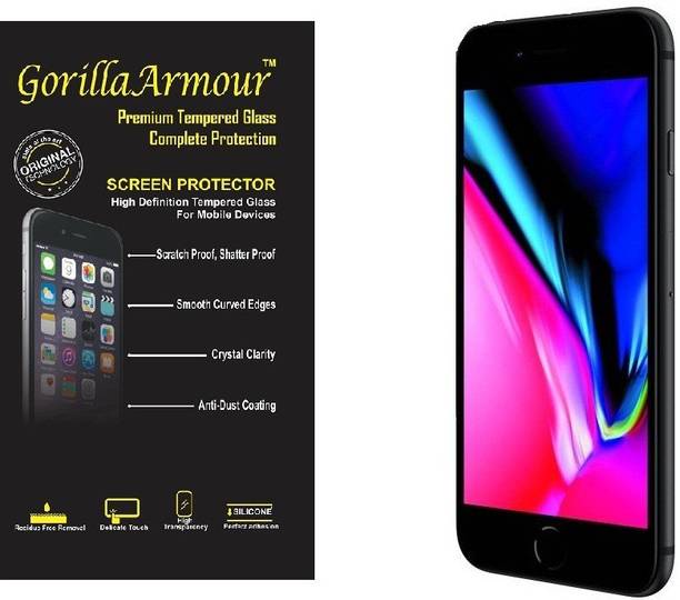 Gorilla Armour Tempered Glass Guard for Apple iPhone 8 Plus