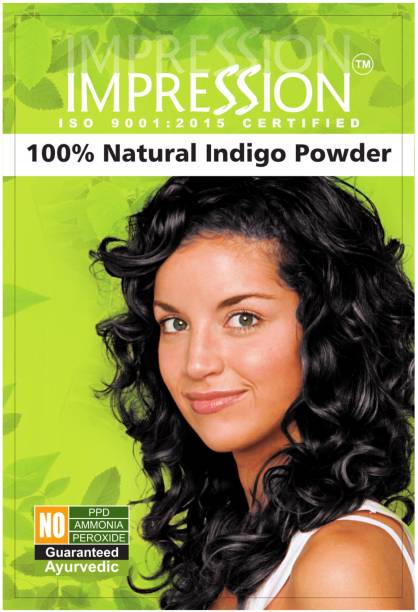 IMPRESSION 100% Pure Natural Indigo Powder , Black