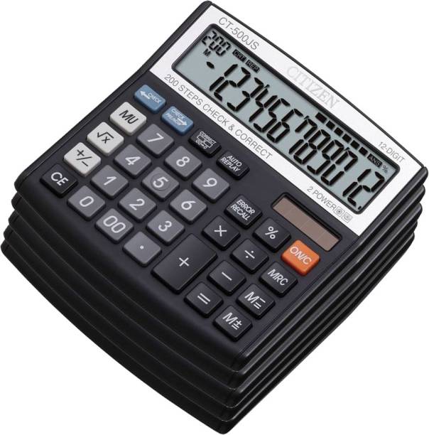 CITIZEN |Pack of 5| CT-500Js Stealodeal |Pack of 5| CT-500JS Basic  Calculator