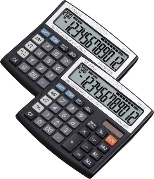 CITIZEN |Pack of 2| CT-500Js Stealodeal |Pack of 2| CT-500JS Basic  Calculator