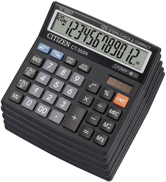 CITIZEN |Pack of 5| CT-555N Stealodeal |Pack of 5| CT-555N Basic  Calculator