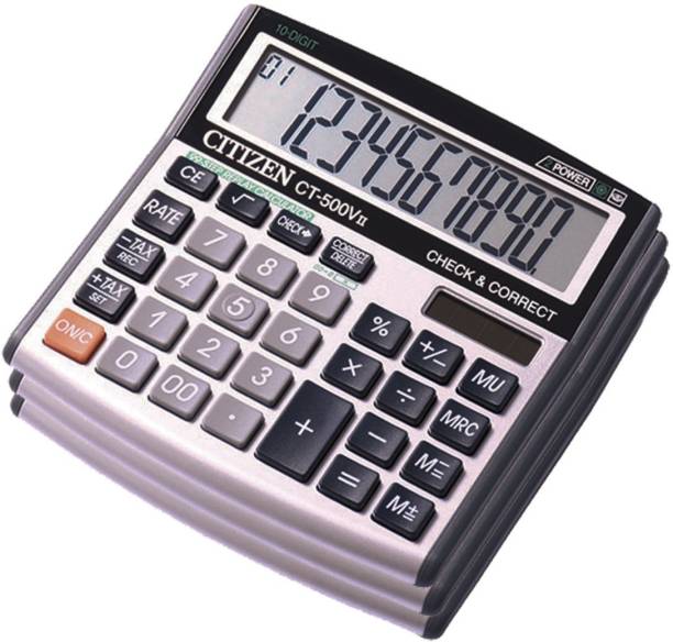 CITIZEN |Pack of 3|CT-500VII Stealodeal |Pack of 3| CT-500VII Basic  Calculator