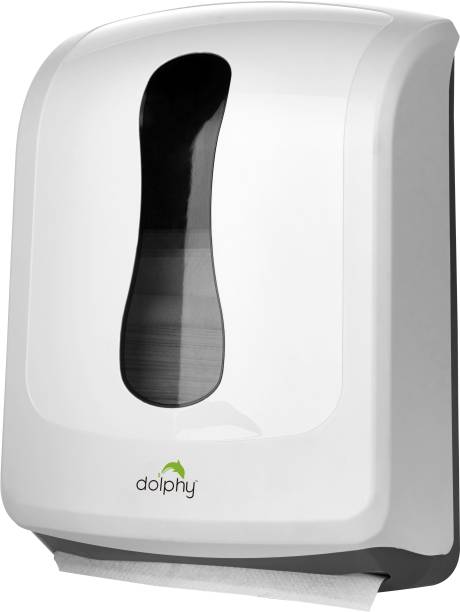 DOLPHY White Multifold Hand Towel Paper Dispenser