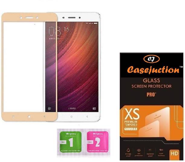 CASEJUNCTION Tempered Glass Guard for Mi Redmi 4