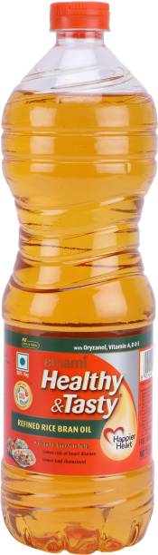 EMAMI Healthy &amp; Tasty Refined Rice Bran Oil Plastic Bottle