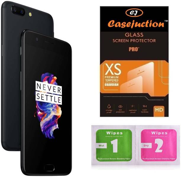 CASEJUNCTION Tempered Glass Guard for OnePlus 5