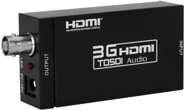 microware HDMI to SDI Converter Mini Media Streaming Device