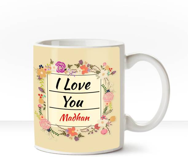 HUPPME I Love you Madhan romantic coffee mug Ceramic Coffee Mug