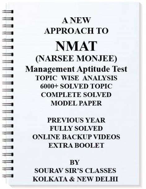 Study Notes Material On NMAT (NARSEE MONJEE) Management Aptitude Test