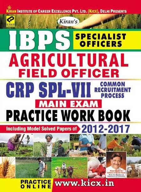 Kiran's Ibps So Agricultural Field Officer Crp Spl-Vii Main Exam Practice Work Book- English