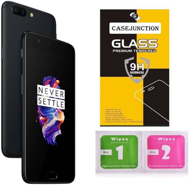 CASEJUNCTION Tempered Glass Guard for OnePlus 5