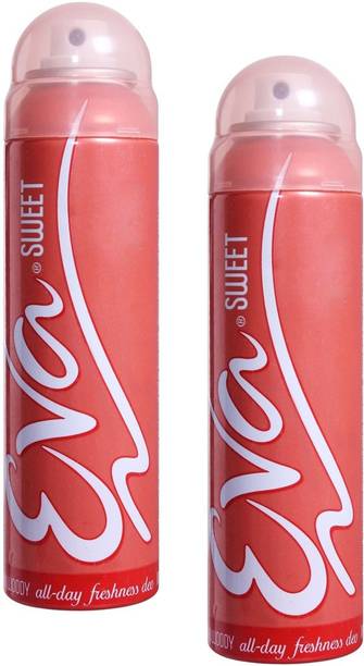ईवा Sweet Woody Bouquet (Pack of 2) डिओडोरेंट स्प्रे  -  पुरुषों और महिलाओं के लिए