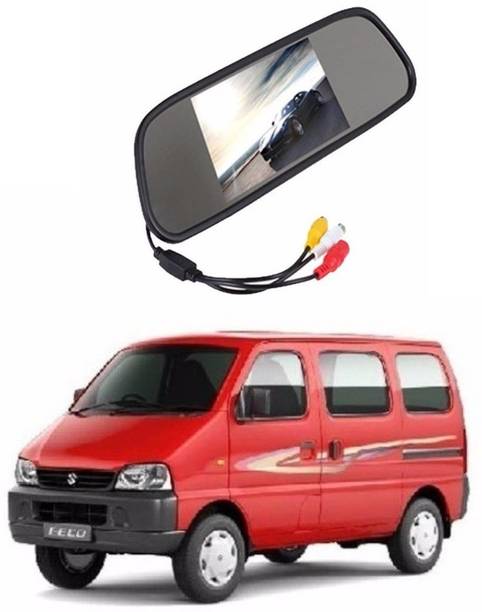 AUTOGARH Rear View Mirror Camera Monitor WITH 1YR WARRANTY For Eeco Multicolor LED