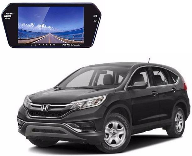 AUTOGARH 7 Inch Bluetooth Screen Monitor For CR-V Black LED