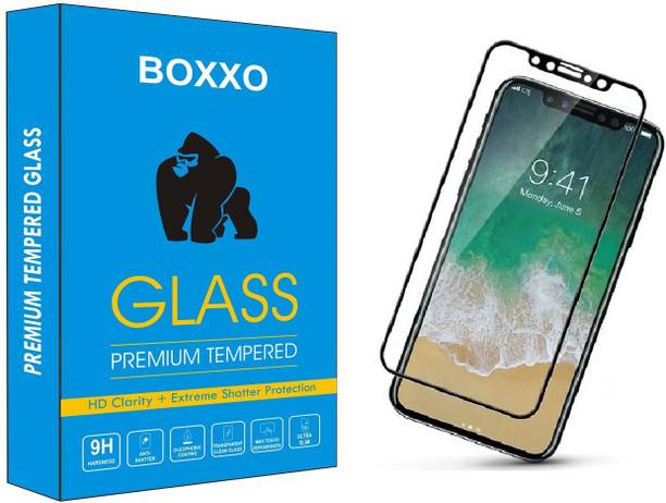 Boxxo Tempered Glass Guard for Apple iPhone X