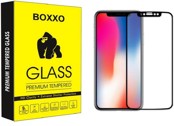 Boxxo Tempered Glass Guard for Apple iPhone X