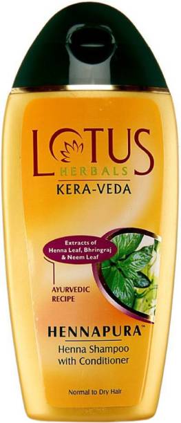 LOTUS HERBALS Kera Veda Hennapura Shampoo with Conditioner