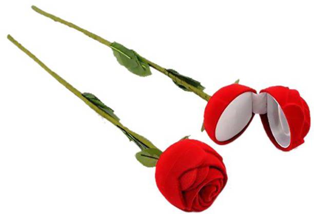 PHOENIXFASO romantic rose ring pack of 2 To keep ring. To keep ring for loved ones. Vanity Box
