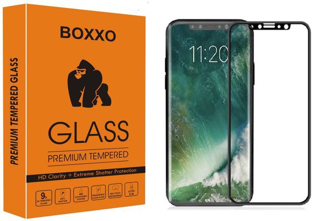 Boxxo Tempered Glass Guard for Apple iPhone X
