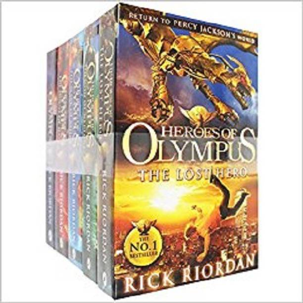 Heroes of Olympus x5 shrinkwrap set (Paperback)