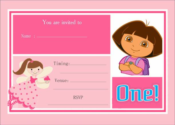 Power Plus Birthday Metallic card Invitations with Envelopes - Kids Birthday Party Invitations for Boys or Girls (25 Count) BIC-129 Invitation Card