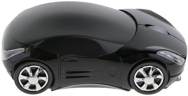Smart Tech Car Shape Wireless USB Mouse Mice for PC Laptop Notebook Black Wireless Optical  Gaming Mouse