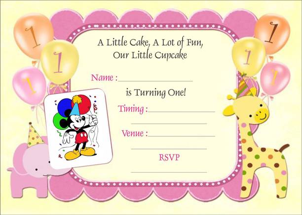 Power Plus Invitation Card