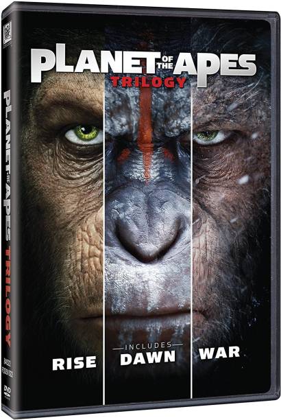 Planet of the Apes: Trilogy - Rise of the Planet of the Apes + Dawn of the Planet of the Apes + War for the Planet of the Apes [DVD] [2017]