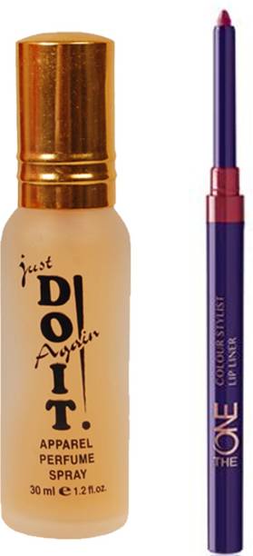 Oriflame Sweden The ONE Colour Stylist Lip Liner ( Smoke Red - 31440 ) With Just Doit Parfume 30ml