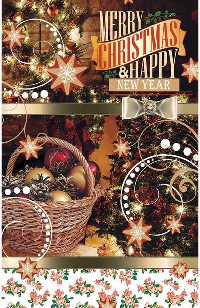 MERRY CHRISTMAS POSTER HI QUALITY J POSTER PRINT ON 13X19 INCHES Paper Print