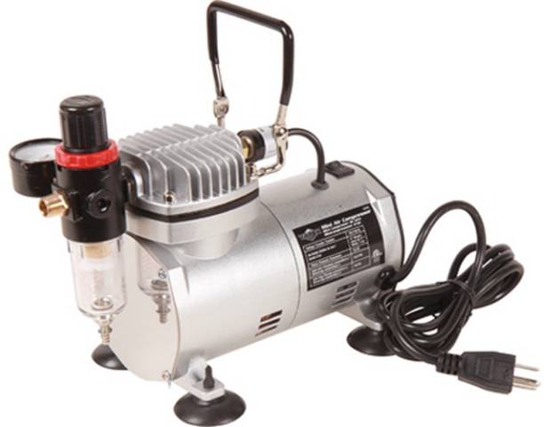ISC As-18 Mini Compressor Air Pump Airbrush