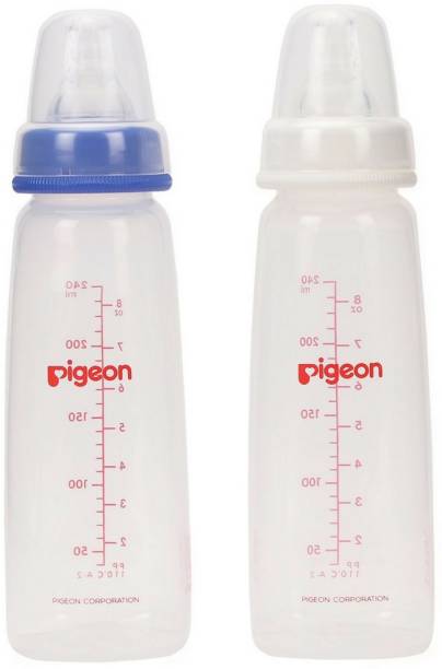 Pigeon Flexible Feeding Bottle Twin - 240 ml
