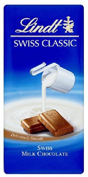LINDT swiss classic milk chocolate 100gm Bars