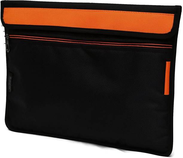 Saco Pouch for Tablet iBall Slide WQ149r 10.1-inch Two-In-One Laptop Bag Sleeve Sleeve Cover (Orange)