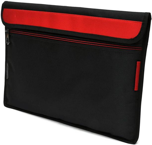 Saco Pouch for Tablet iBall Slide WQ149r 10.1-inch Two-In-One Laptop Bag Sleeve Sleeve Cover (Red)