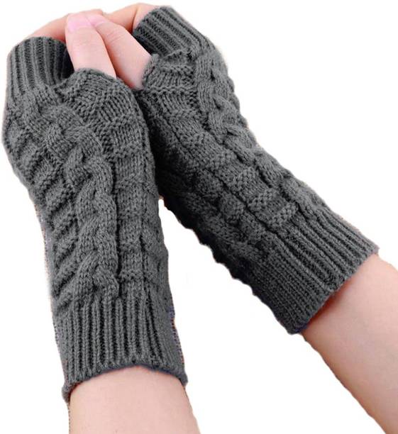 Bold N Elegant Solid Winter Women Gloves