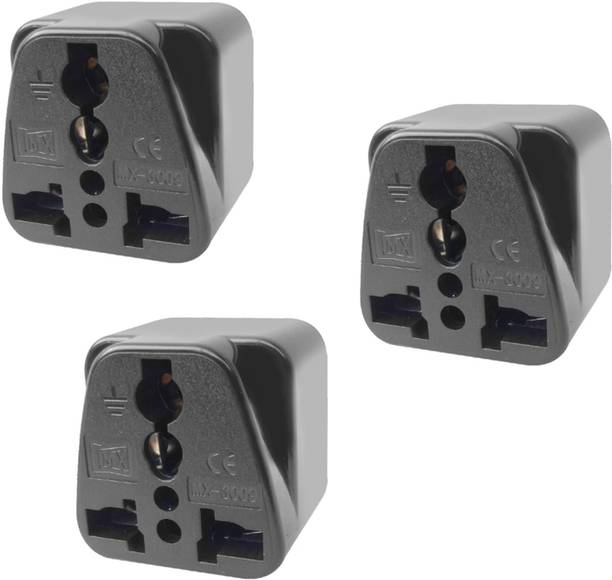 Gadget-Wagon 10 amps EU US UK China Australi to US America - 3 pin converter Worldwide Adaptor