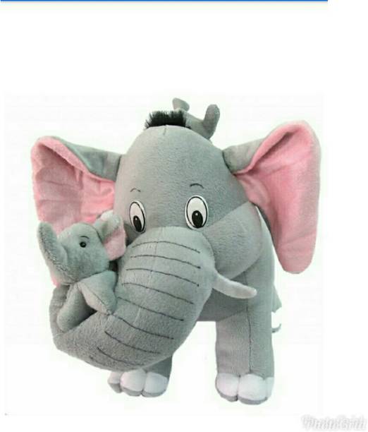Neha Cute Elephant Soft Toys  - 10 inch