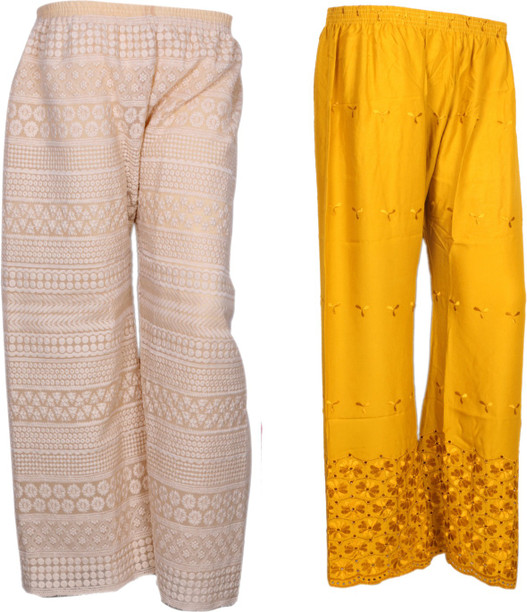 Lucknow Chikankari Palazzos - Buy 