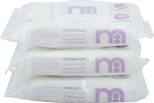 Mothercare FRAGNANCE WIPES SET OF 3 PCS