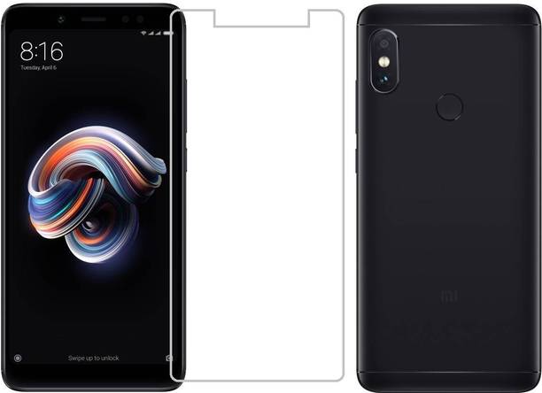 Mobizworld Tempered Glass Guard for Mi Redmi Note 5 Pro