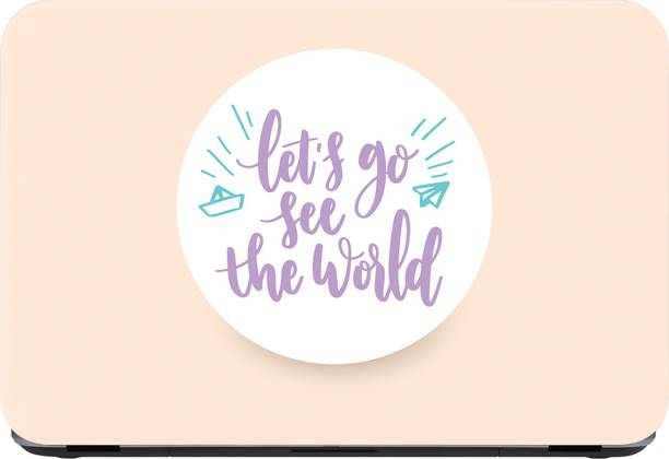 Flipkart SmartBuy love be together Premium LG Vinyl (matte) Reusable Laptop Skin Compatible for 15.6 inch