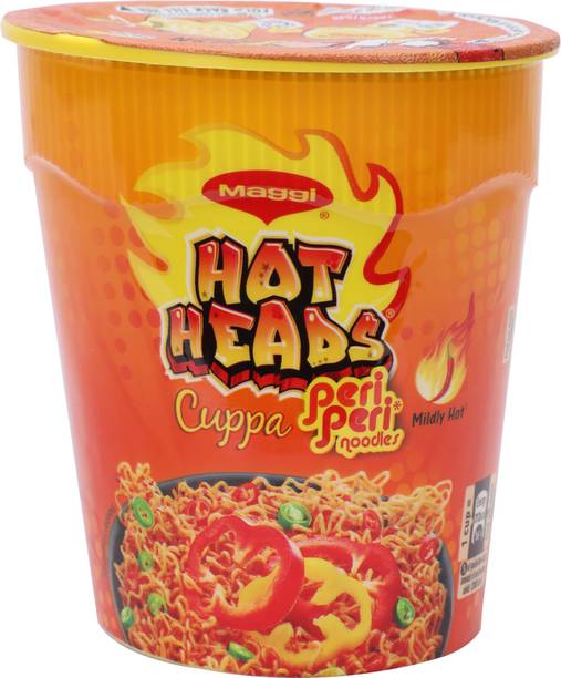 Maggi Hot Heads Peri Peri Cup Noodles Vegetarian