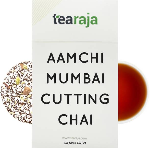 Tearaja Aamchi Mumbai Cutting Chai Herbs Masala Tea Tin