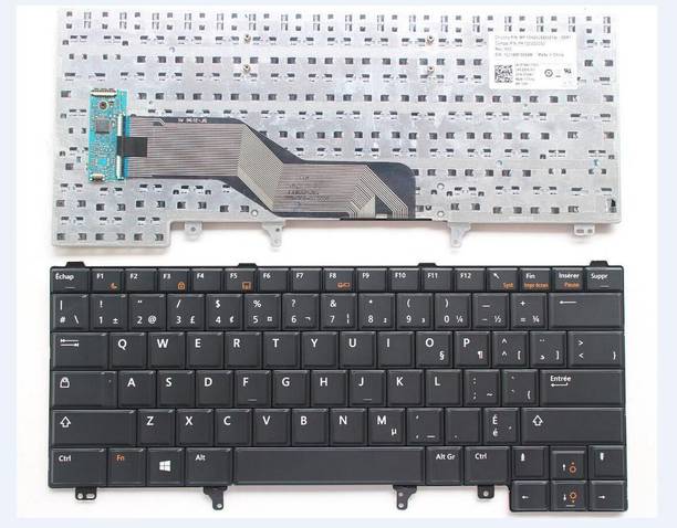 SellZone Laptop Keyboard Compatible For Dell LATITUDE E6430U Internal Standard Laptop Keyboard Compatible with Desktop, Laptop, Mac