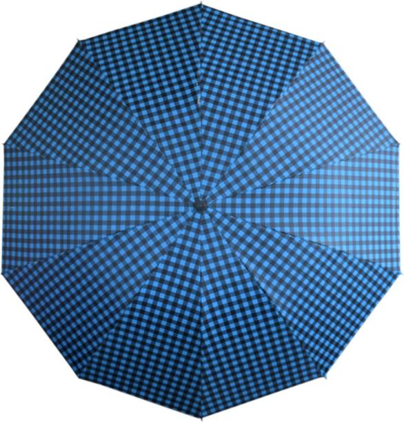 KEKEMI 3 Fold Designer Umbrella